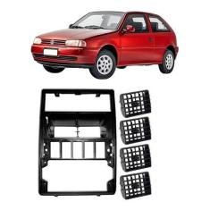 Kit Com 1 Moldura Painel + 4 Difusor Ar Gol G2 Bola 97 98 99 - Engekar