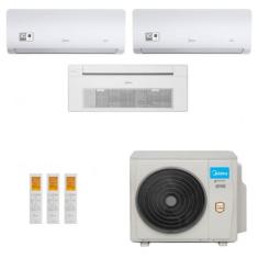 Ar-Condicionado Multi Split Inverter Midea 27.000 (2x Evap HW 9.000 + 