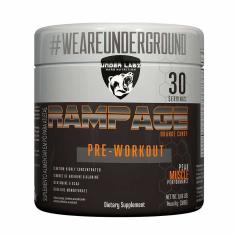 Rampage Pre - Workout - 300g Orange Candy - Under Labz