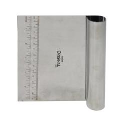 Espátula Raspadora Tubular Inox Para Massas E Chocolates - Original Li