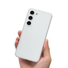 Capa Ondulada para Galaxy S24 Plus - Branco - Esquire Tech