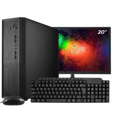 Computador Completo SFF Slim Ark Monitor 20'' Intel Core i7 3770 16GB 