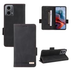 Capa flip para celular Compatível com capa carteira Motorola Moto G34 5G, capa flip de couro PU com porta-cartões [capa interna de TPU à prova de choque], capa de telefone, capa de proteção com fecho