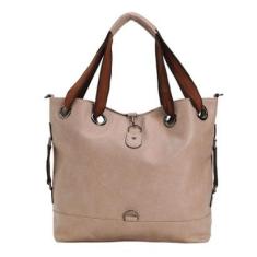 Bolsa Feminina Sacola Grande Com Alça Transversal Big Bag-Feminino