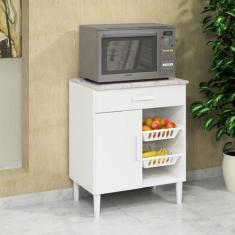 Balcão Armário Microondas Forno Fruteira Multiuso - Full Economize, Br