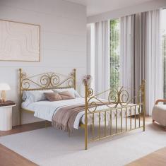 Cama de Casal Clássica em Ferro Elizabeth