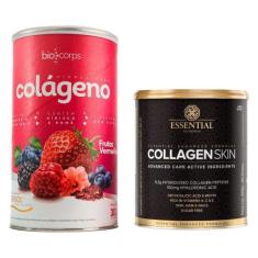 Kit Collagen Skin + Colágeno Biocorps - Essential Nutrition / Biocorps