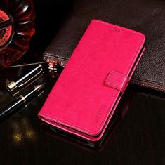 Capa Umidigi F1 Play, capa flip de couro PU para Umidigi F1 Play, capa de proteção de telefone estilo empresarial, capa com [compartimentos para dinheiro e cartão]