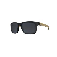Óculos de Sol Masculino HB H-Bomb 2.0 Matte Black Wood Gray