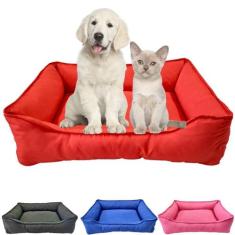 Cama Para Pet Retangular G Tactel Com Zíper - Dog Cat Store