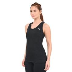 Regata de Treino Feminina Under Armour Tech Tank Twist, Preto, PP