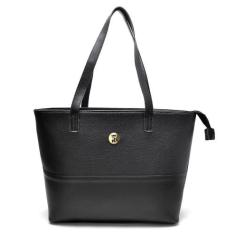 Bolsa Baú Feminina Alça Ombro Zíper Casual Leve Dia a Dia - Rubim Calç