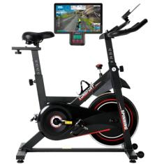 Bicicleta Ergométrica Spinning S100 Connect Bluetooth Roda Inércia 8kg Ajustável Consport