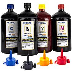 Kit Tinta para impressora Compatível EPSX universal 4 Litros