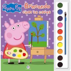 Livro - Peppa Pig - Brincando com as cores - Ciranda Cultural