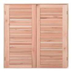 Janela Guilhotina 2 Folhas Eucalipto Natural 100x100x12cm Pop - Esel