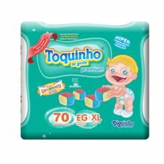 FRALDA TOQUINHO MEGA EG - 70 unidades