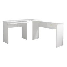 Mesa de Canto para Computador Max Branco - Zanzini