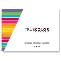 TRUE COLOR SYSTEM - volume 1 - escala de cores CMYK - papel revestido couché - edição trilíngue (português, inglês, espanhol)