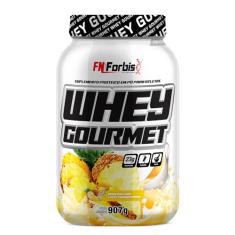Whey Protein Gourmet 907g Pote - FN Forbis Nutrition (Abacaxi com Leite Condensado)