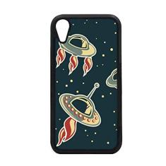 Capa UFO Universo e Alienígena para iPhone XR para proteção de telefone Apple
