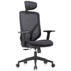 Cadeira Ergonômica de Escritório Alpha High Preto
