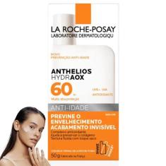 Protetor Solar Facial Anthelios Hydraox FPS60 La Roche-Posay Anti Idad