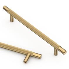 Asidrama Pacote com 10 puxadores de armário de cozinha champanhe bronze 6,3 polegadas (160 mm), puxadores de armário de cozinha para puxadores de gaveta de armário