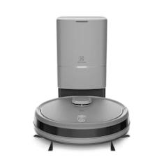 Aspirador Robô Electrolux Experience ERB80 Wi-Fi 150W Autonomia 1h40 Mapeamento Base Autolimpante Cinza