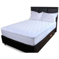 Capa Protetor De Colchão Impermeável 100% Algodão Queen Bf Colchões