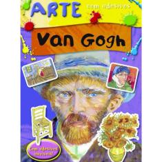 Livro Van Gogh - Arte Com Adesivos