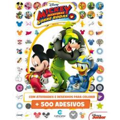 Livro - 500 Adesivos Disney Mickey