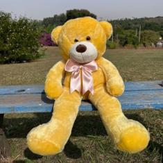 Urso Pelúcia Grande 60cm Hipoalergênico