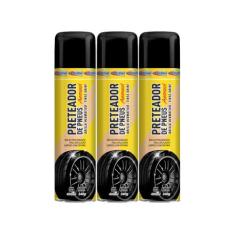 3 preteador de pneus spray aerossol brilho prolongado - CENTRALSUL, Sp