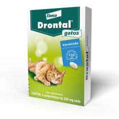 Vermífugo Drontal Gatos - 4 Comprimidos - Elanco