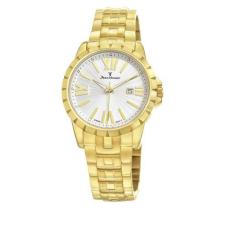 Relógio Pulso Jean Vernier Feminino Aço Dourado Jv01332