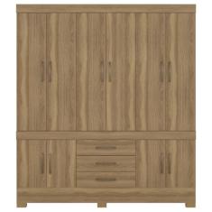 Guarda Roupa Casal 10 Portas 83530 Amendola Touch Demobile - Demóbile,