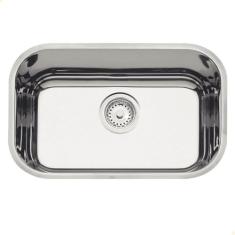 Cuba Tramontina Lavínia 47 BL em aço inox alto brilho 47x30 cm