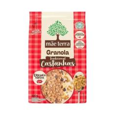 Granola Tradicional Com Castanhas Brasileiras Vegana - Mãe Terra 800g,