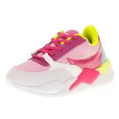 Tênis Chunky Vitz Infantil Menina Pé Com Pé Hornet 350007-Feminino