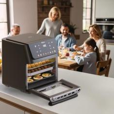 Air Fryer Oven Philco 11L 8 Funções Visor 1800W PAF11B, 110V