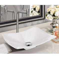 Kit Cuba Concava Sobrepor C/Torneira Inox e Valvula Click