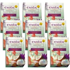 9 Sabonetes Vegetal Hidratante Caribbean Exotic 170g Davene