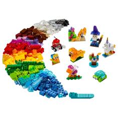 LEGO Classic - Blocos Transparentes Criativos