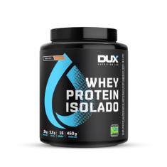 Whey Protein Isolado Doce de Leite Pote 450g – Recuperação Muscular – DUX HUMAN HEALTH