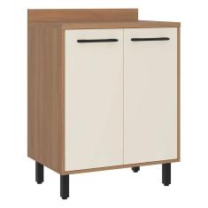 Balcão de Cozinha 70cm para Cooktop com Tampo e 2 Portas Havana Multimóveis CR20309