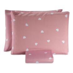 Jogo De Lençol king 3 Pecas Com Elastico Algodão Misto - JS OLIVEIRA S