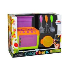 Color Chefs Kit Fogao Usual Brinquedos