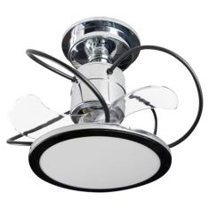 Ventilador de Teto Treviso Cromado Confort LED Bivolt