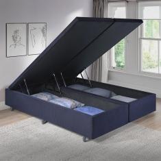 Cama Box Baú King 193cm X 203 Cm